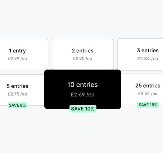 2. Add your entries